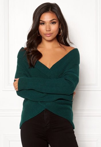 bubbleroom-brixia-knitted-sweater-dark-green